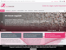 Tablet Screenshot of fastenglish.hu